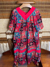 Load image into Gallery viewer, Vintage Southwest Boho MooMoo Dress
