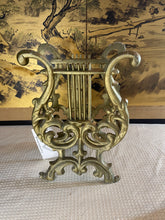 Load image into Gallery viewer, Brass Harp Music/Misc. Rack
