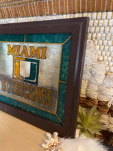 Load image into Gallery viewer, Vintage Miami College Hurricanes Stained Glass
