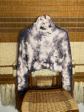 Load image into Gallery viewer, Old Navy Size L Cropped Extra Distressed Turtleneck Sweater
