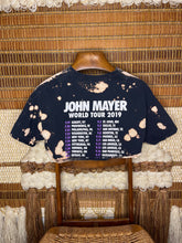 Load image into Gallery viewer, John Mayer Size L Tour Crop Top Tee
