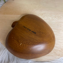 Load image into Gallery viewer, Vintage Monkey Pod Wooden Apple Tray
