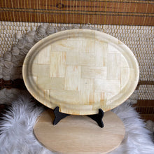 Load image into Gallery viewer, Vintage Jamaica Bamboo Souvenir Tray
