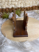 Load image into Gallery viewer, Vintage Palm Wooden Holder
