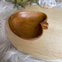 Load image into Gallery viewer, Vintage Monkey Pod Wooden Apple Tray
