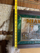 Load image into Gallery viewer, Vintage Miami College Hurricanes Stained Glass
