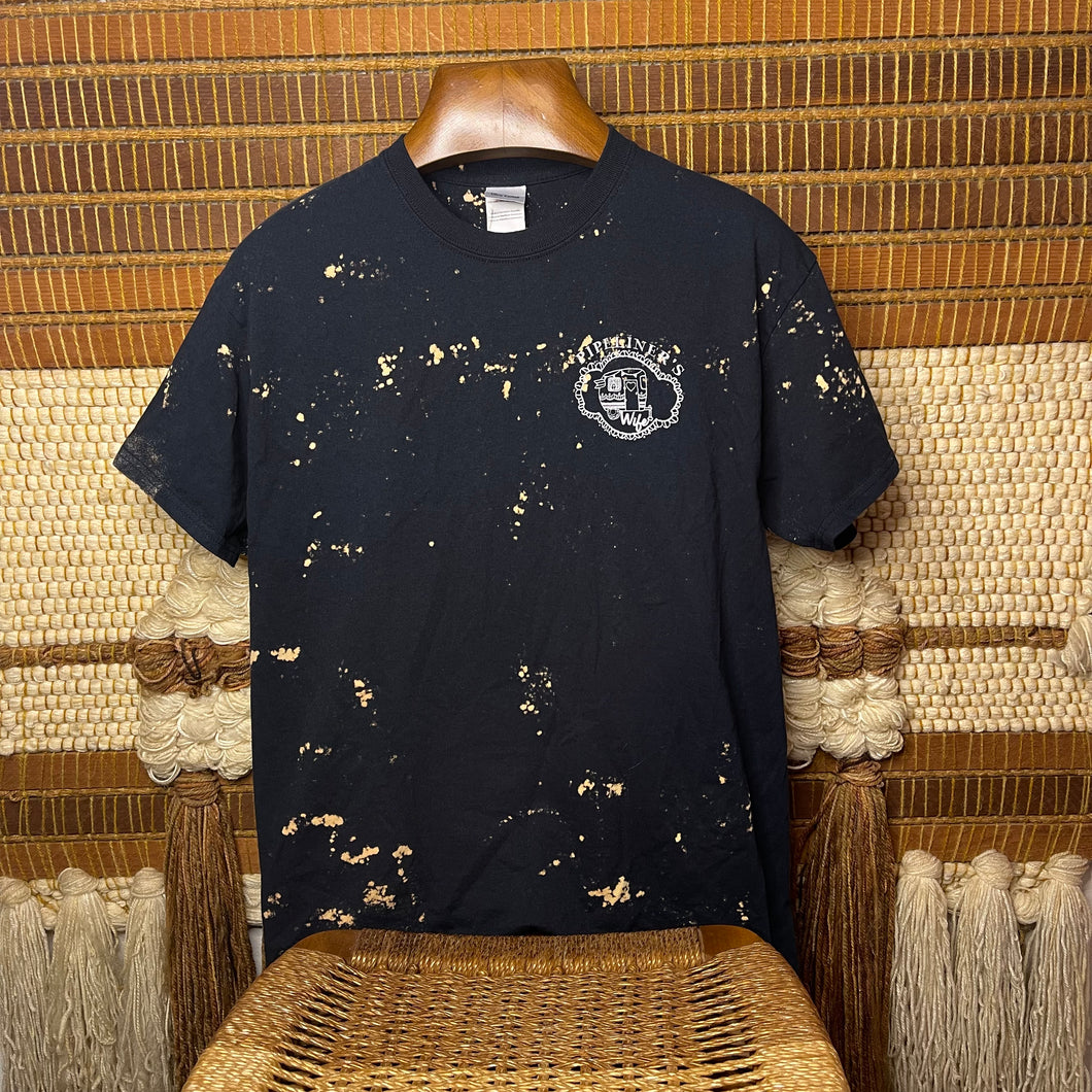 Pipeliner’s Wife Size L Bleached Tee